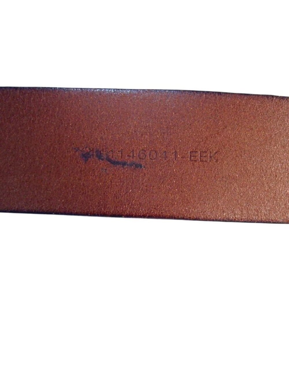 RALPH LAUREN COLLECTION $450 Equestrian Burnished Leather Belt Brass Buckle M - Picture 5 of 5